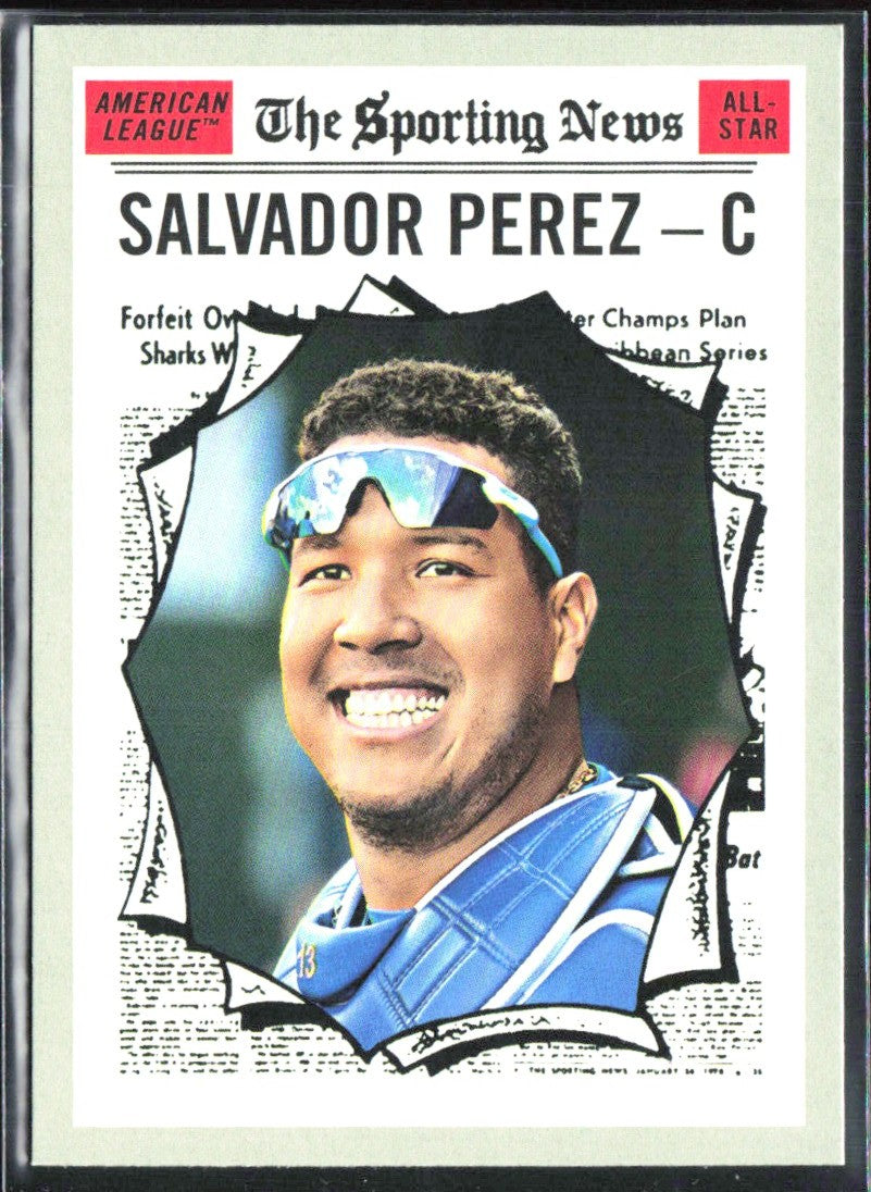 Salvador Perez 2019 Topps Heritage All-Star #351 Kansas City Royals