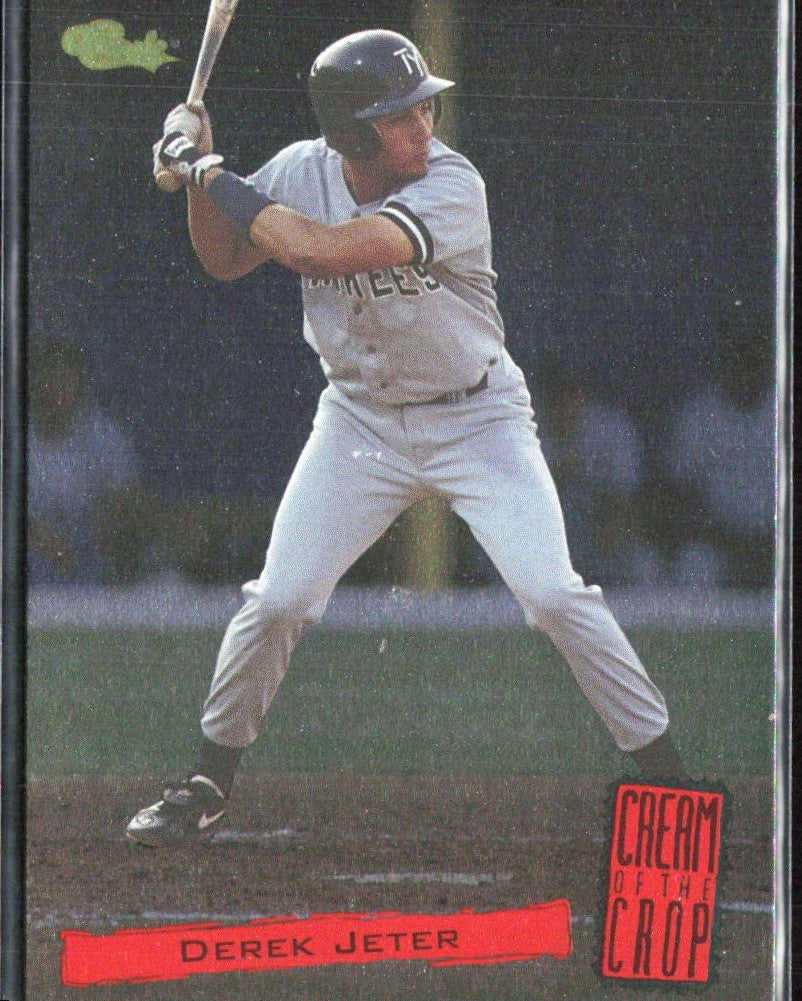 Derek Jeter 1994 Classic Cream of the Crop #C17 Tampa Yankees
