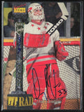 Dan Cloutier 1994 Signature Rookies TetRad AUTO /7750 #CV