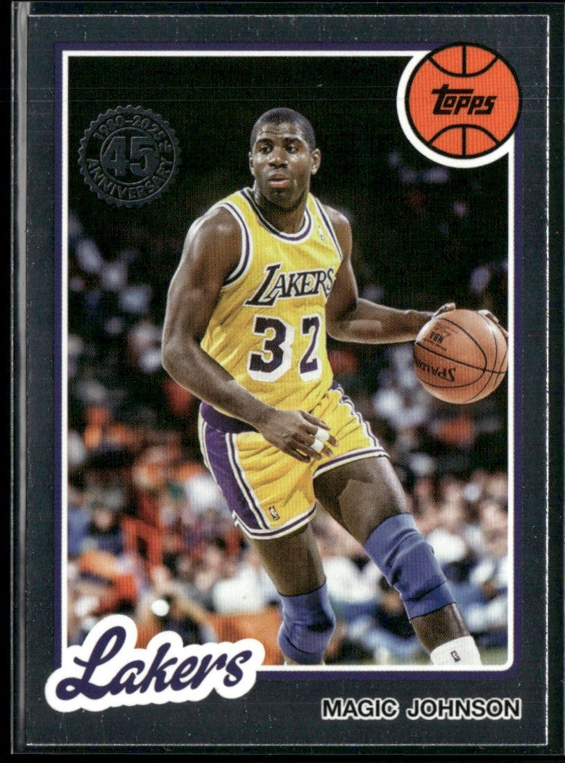 Magic Johnson 2025 Topps 1980-81 #80BK-3 Los Angeles Lakers