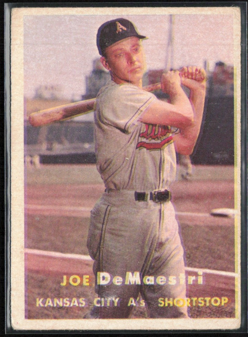 Joe DeMaestri 1957 Topps #44 Kansas City Athletics