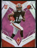 David Bell 2022 Panini Phoenix Pink RC /199 #132 Cleveland Browns