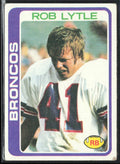 Rob Lytle 1978 Topps RC #144 Denver Broncos