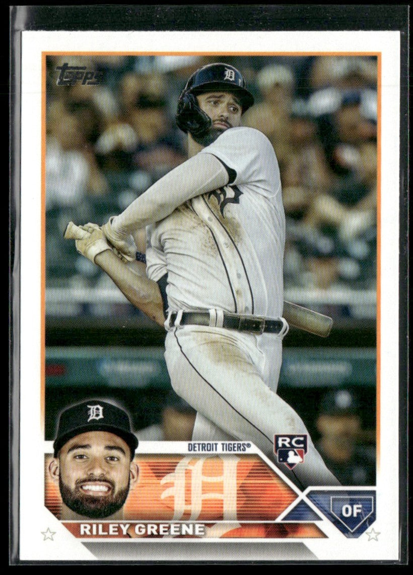 Riley Greene 2023 Topps RC #31 Detroit Tigers