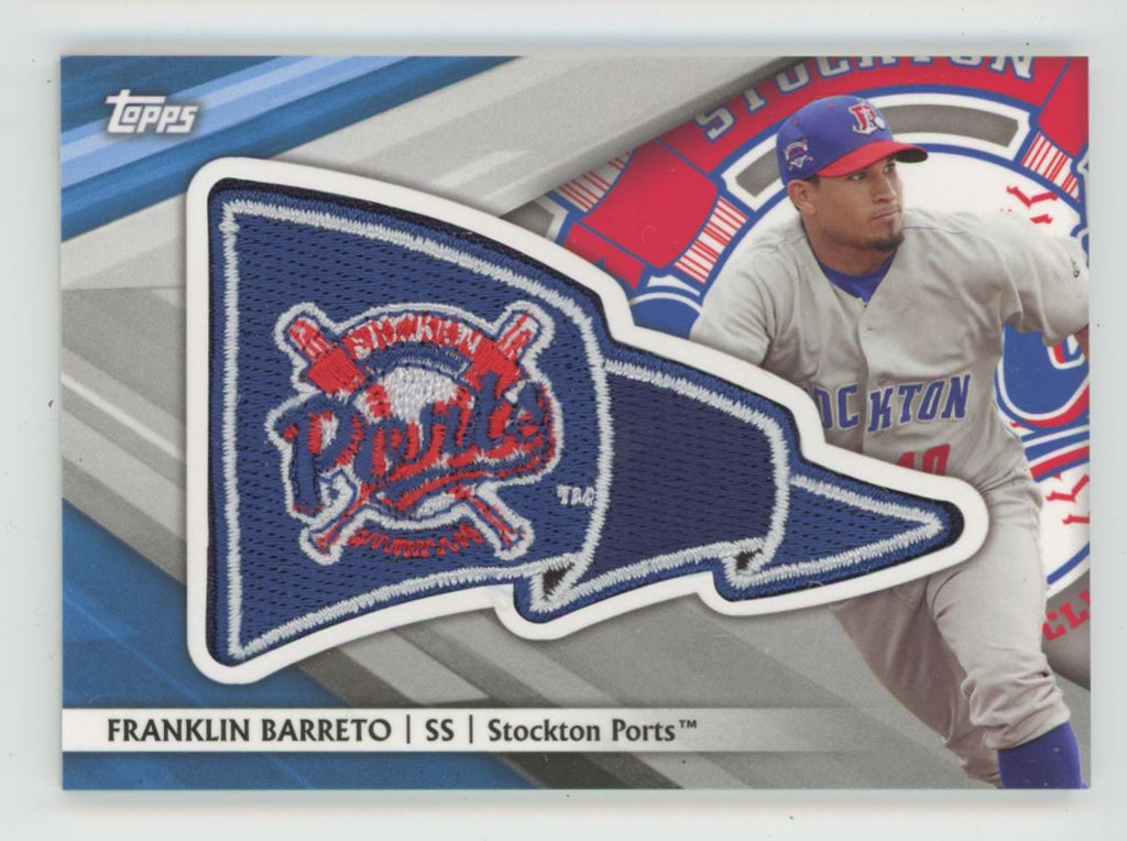 Franklin Barreto 2016 Topps Pro Debut Pennant Patch /99 Patch #PP-FB