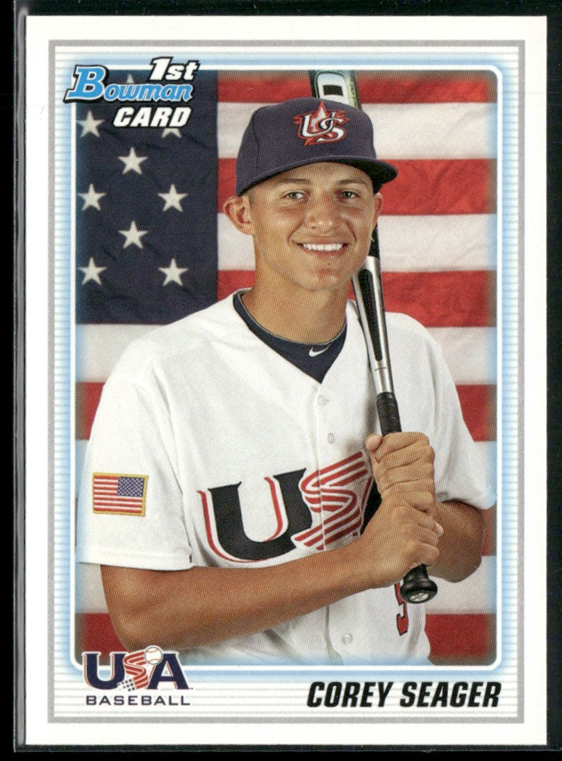 Corey Seager 2010 Bowman Draft Picks & Prospects 1st #BDPP108 USA
