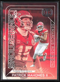 Patrick Mahomes II Demarcus Robinson 2025 Panini Icon Collection Connections