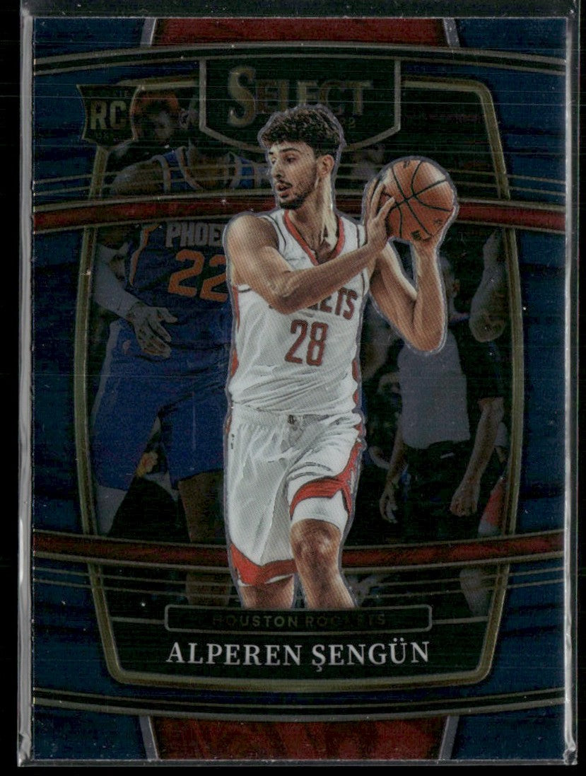 Alperen Sengun 2021 Panini Select Concourse Retail Blue RC #19 Houston Rockets
