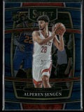 Alperen Sengun 2021 Panini Select Concourse Retail Blue RC #19 Houston Rockets