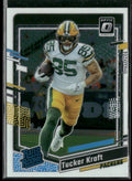 Tucker Kraft 2023 Donruss Optic Rated Rookie RC #243 Green Bay Packers