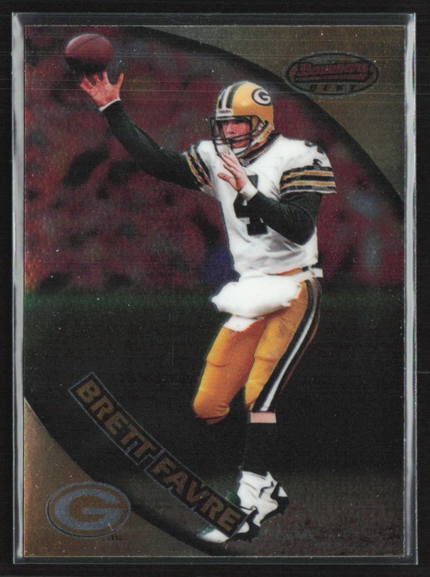 Brett Favre 1997 Bowman's Best #1 Green Bay Packers