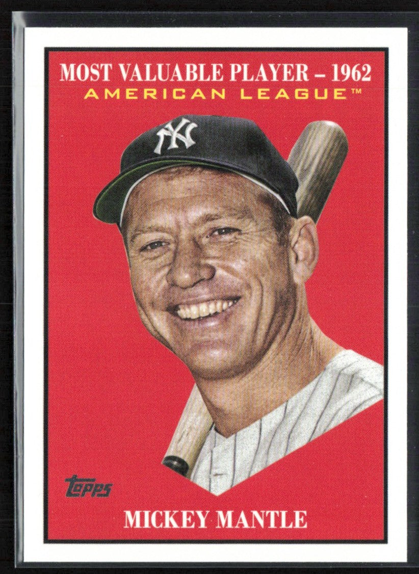 Mickey Mantle 2025 Topps Most Valuable Player #MV-35 New York Yankees