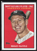 Mickey Mantle 2025 Topps Most Valuable Player #MV-35 New York Yankees