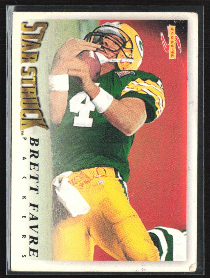 Brett Favre 1995 Score Star Struck #224 Green Bay Packers