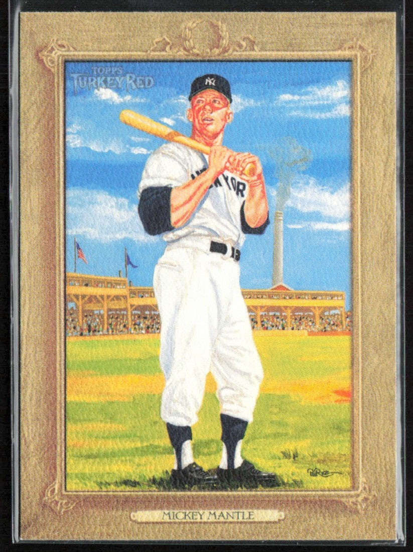 Mickey Mantle 2007 Topps Turkey Red #34 New York Yankees
