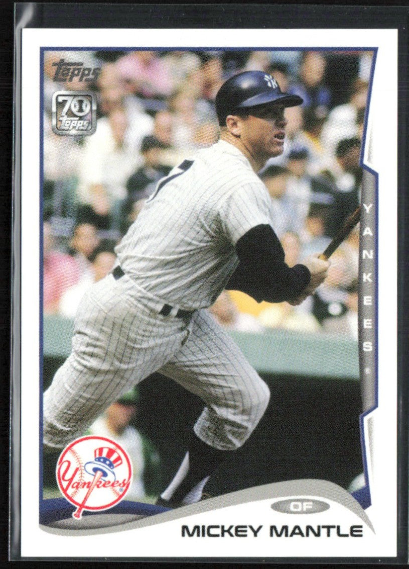 Mickey Mantle 2021 Topps X Collection #MM43 New York Yankees