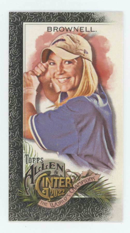Kate Brownell 2022 Topps Allen & Ginter Mini Black #254