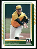 Paul Skenes 2025 Panini Donruss #29 Pittsburgh Pirates