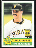 Paul Skenes 2025 Topps Heritage #60 Pittsburgh Pirates