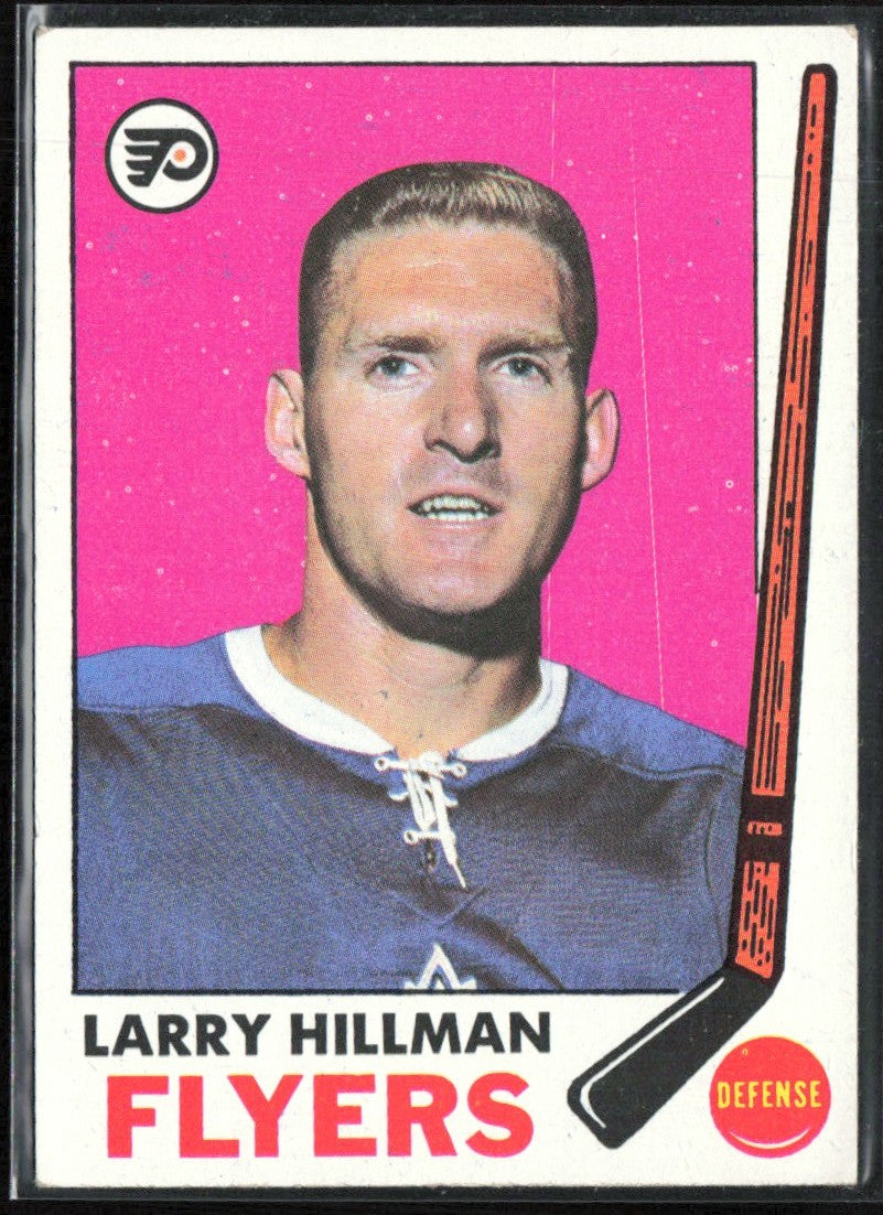 Larry Hillman 1969 Topps #90 Philadelphia Flyers