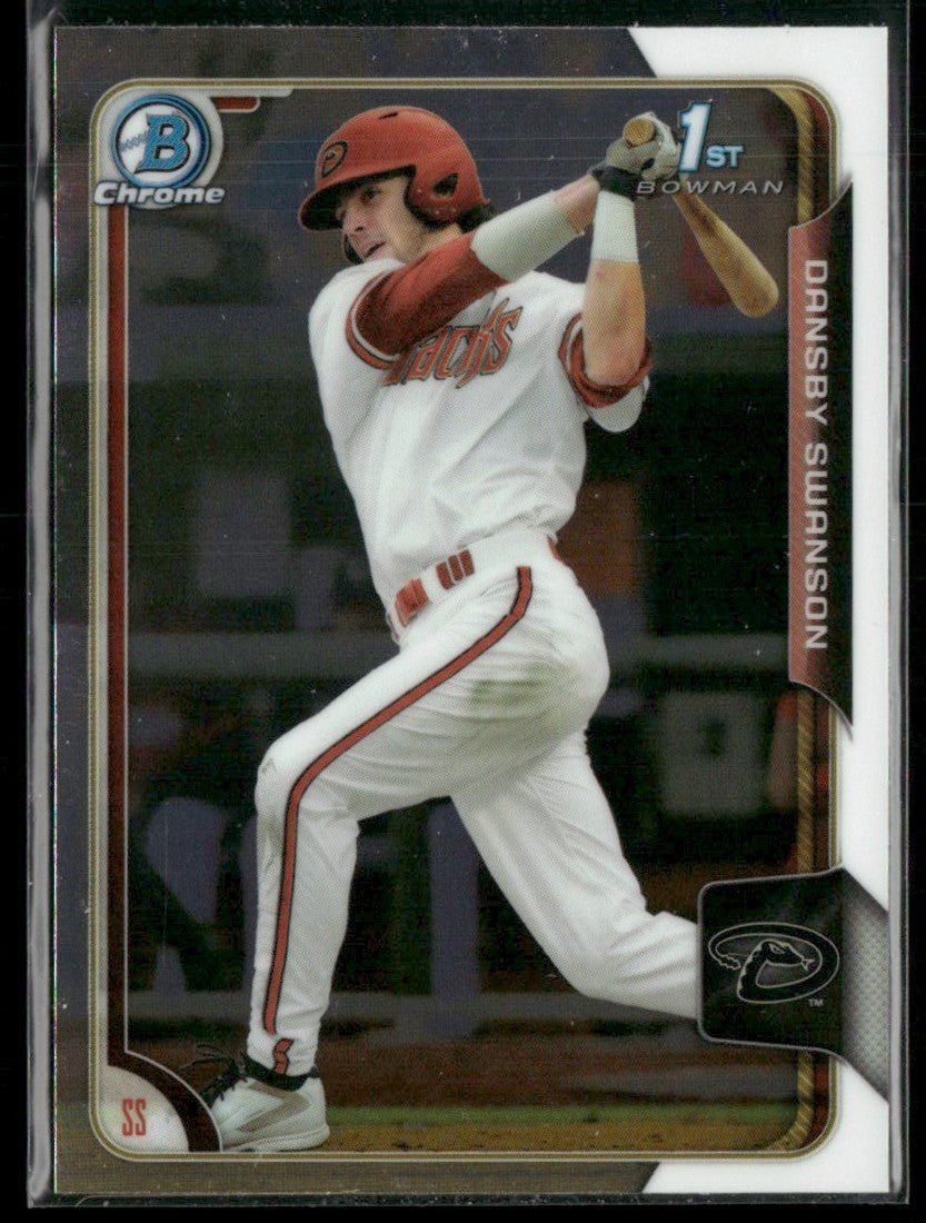 Dansby Swanson 2015 Bowman Draft Picks & Prospects Chrome 1st #1