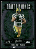Tucker Kraft 2025 Panini Absolute Draft Diamonds #DD-TKT Green Bay Packers