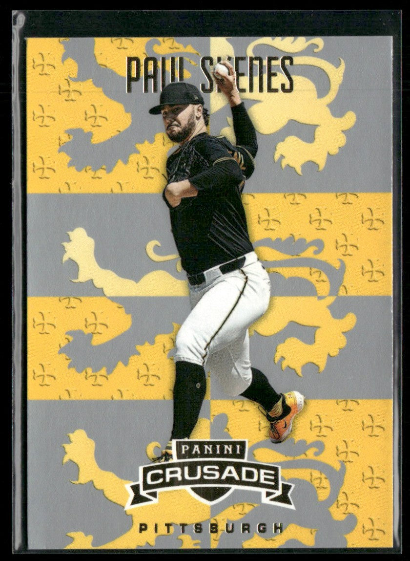 Paul Skenes 2025 Panini Crusade #19 Pittsburgh Pirates