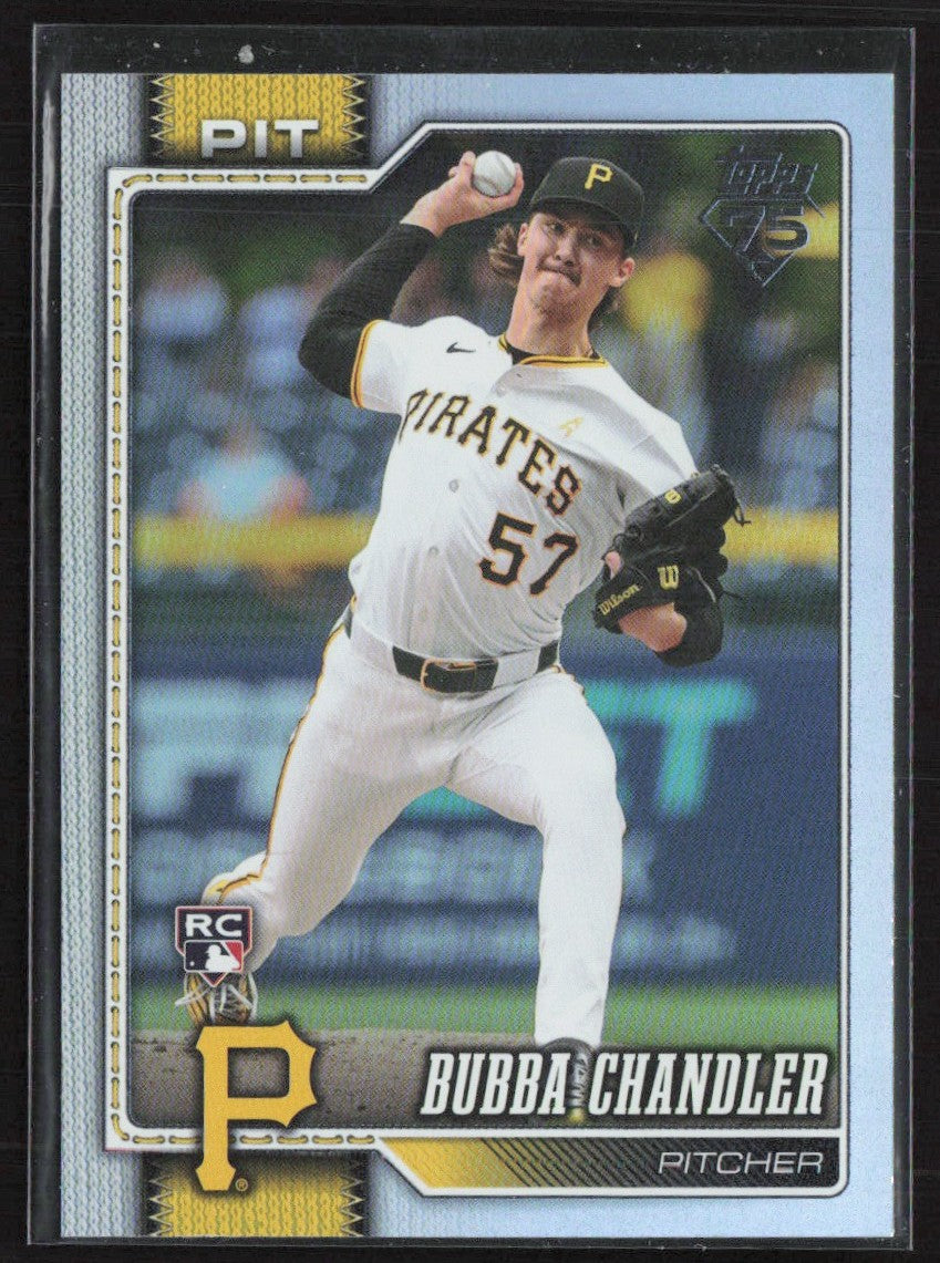 Bubba Chandler 2026 Topps Rainbow Foil RC #283 Pittsburgh Pirates