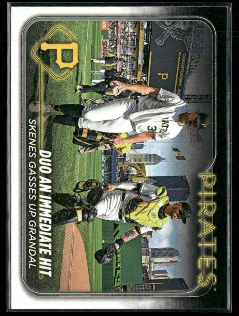 Duo An Immediate Hit: Skenes Gasses Up Grandal 2024 Topps Update #US160