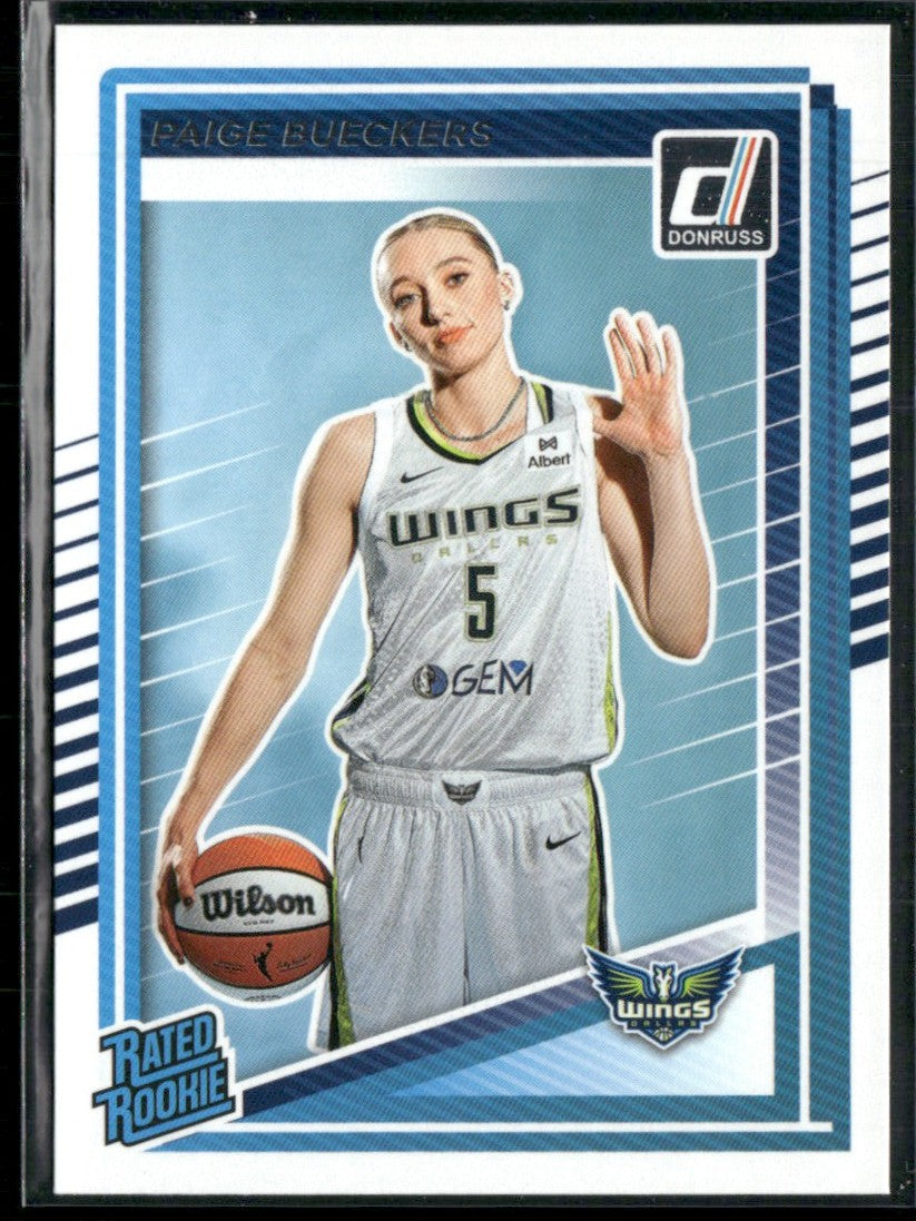 Paige Bueckers 2025 Donruss RC #86 Dallas Wings