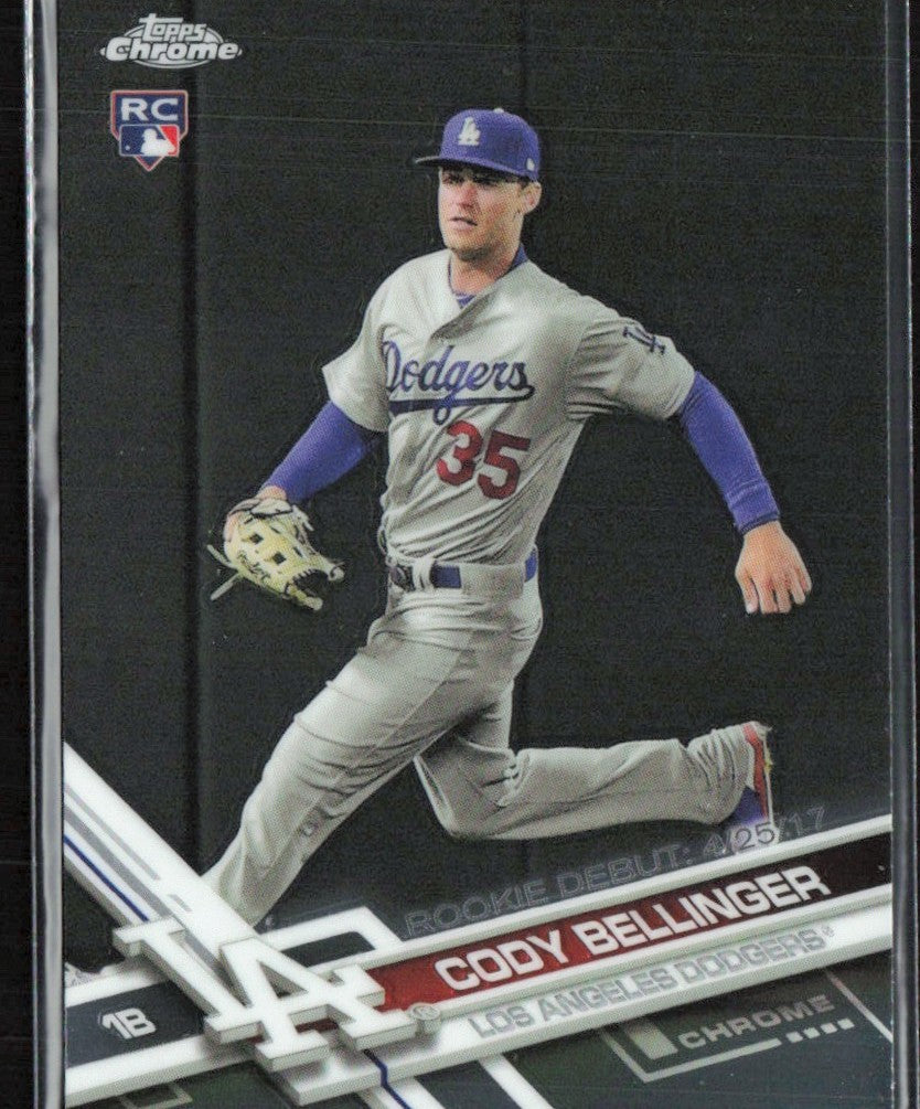 Cody Bellinger 2017 Topps Chrome Update Series RC #HMT99 Los Angeles Dodgers