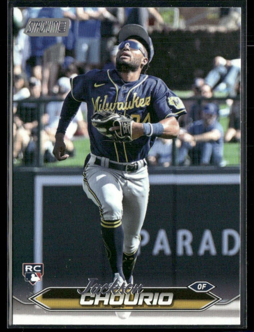 Jackson Chourio 2024 Topps Stadium Club RC #184 Milwaukee Brewers
