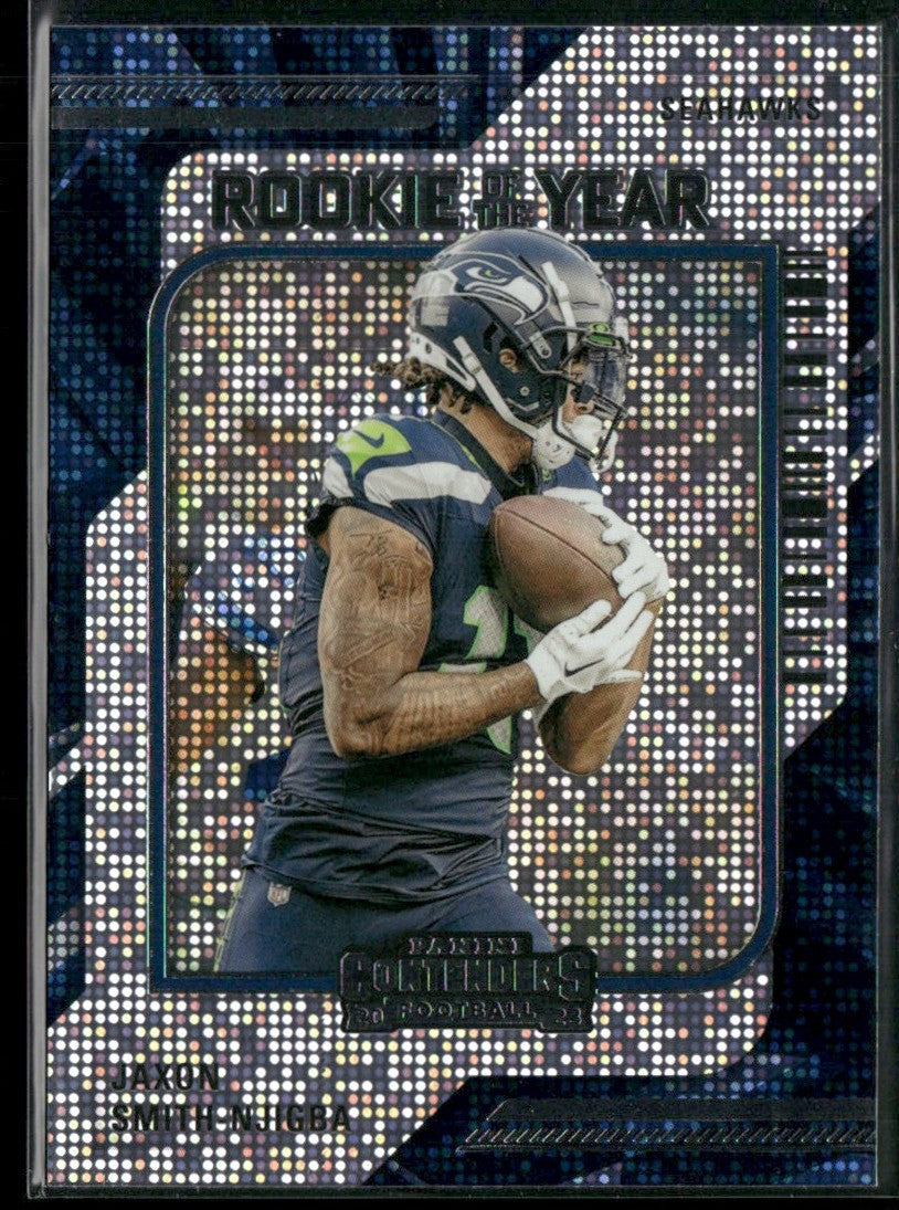Jaxon Smith-Njigba 2023 Panini Contenders Rookie of the Year RC #12