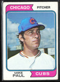Mike Paul 1974 Topps #399 Chicago Cubs