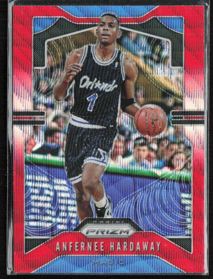 Anfernee Hardaway 2019 Panini Prizm Ruby Wave #12 Orlando Magic