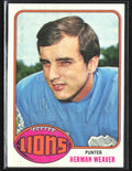 Herman Weaver 1976 Topps #375 Detroit Lions