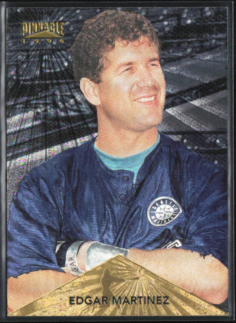 Edgar Martinez 1996 Pinnacle Starburst #26 Seattle Mariners