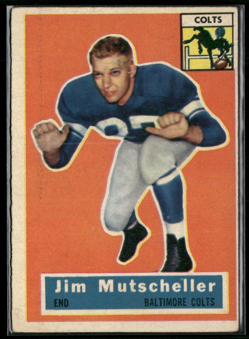 Jim Mutscheller 1956 Topps #72 Baltimore Colts