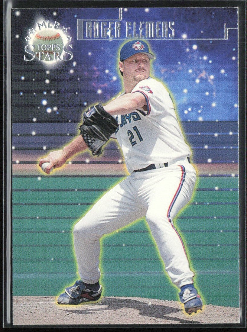 Roger Clemens 1998 Topps Stars Silver /4399 #136 Toronto Blue Jays