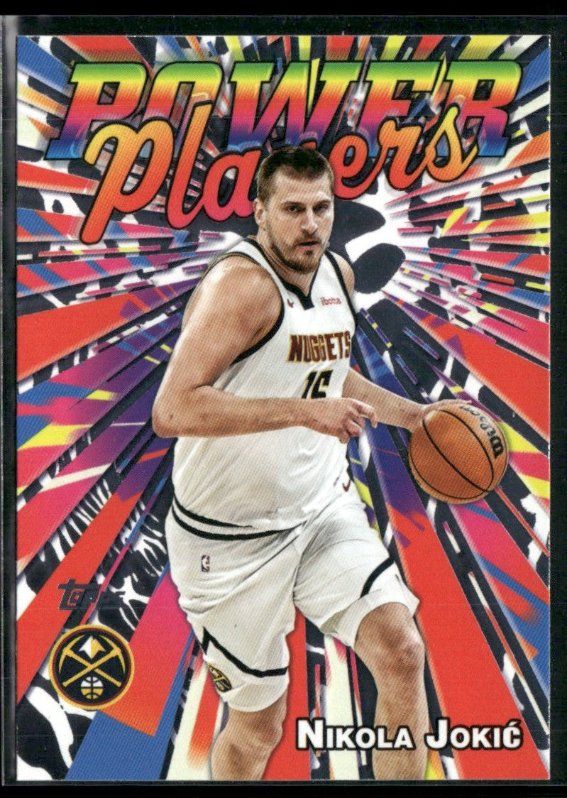 Nikola Jokic 2025 Topps Power Players #PP-12 Denver Nuggets