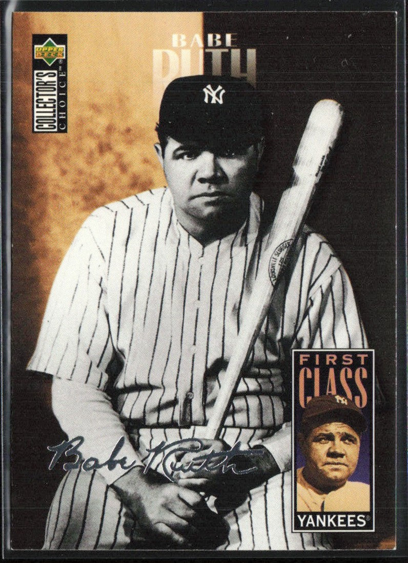 Babe Ruth 1996 Upper Deck Collector's Choice Silver Signature #500
