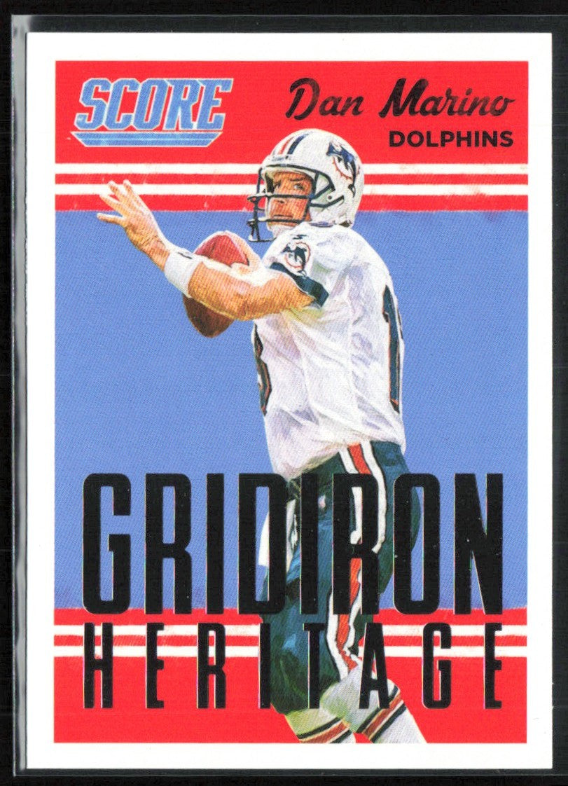 Dan Marino 2015 Score Gridiron Heritage #10 Miami Dolphins