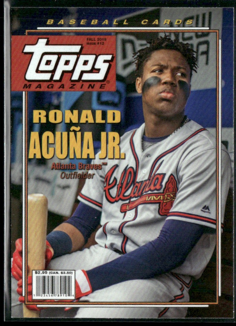 Ronald Acuna Jr. 2019 Topps Magazine #TM-6 Atlanta Braves