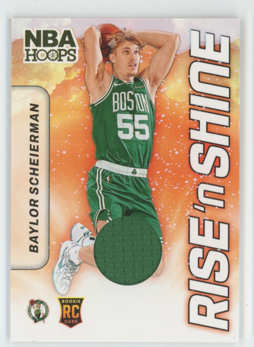 Baylor Scheierman 2024 Hoops Rise N Shine RC Jersey #RSM-BSC Boston Celtics