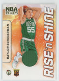 Baylor Scheierman 2024 Hoops Rise N Shine RC Jersey #RSM-BSC Boston Celtics