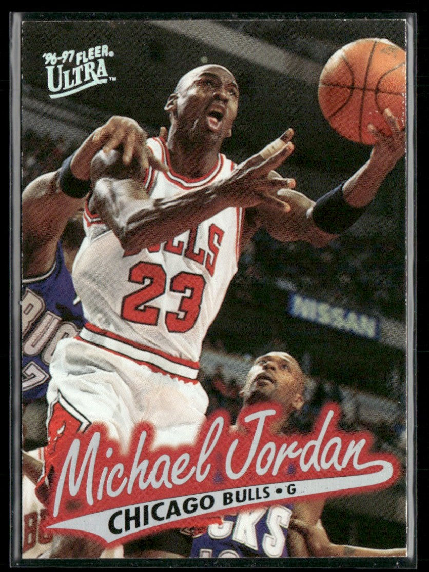 Michael Jordan 1996 Fleer Ultra #16 Chicago Bulls
