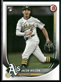 Jacob Wilson 2025 Bowman RC #9 Athletics