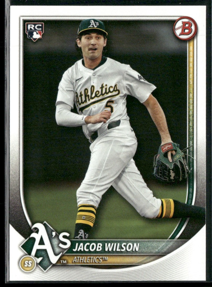 Jacob Wilson 2025 Bowman RC #9 Athletics