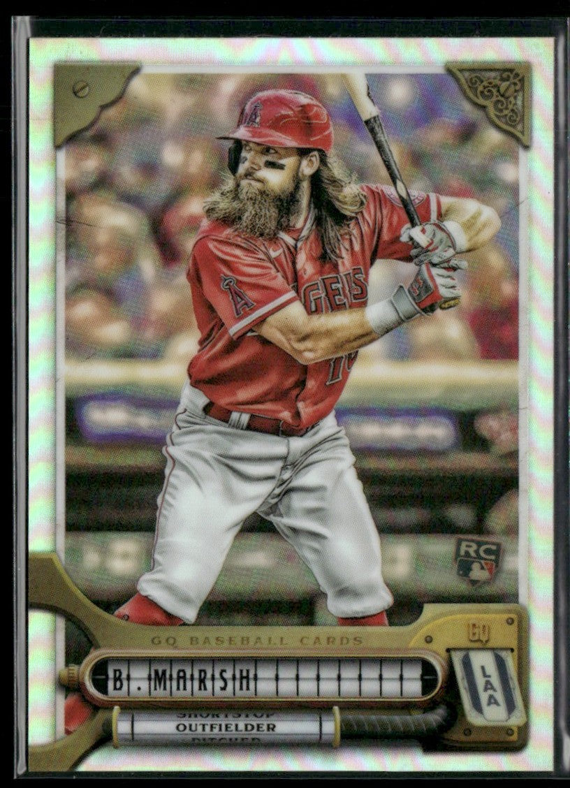 Brandon Marsh 2022 Topps Gypsy Queen Chrome RC #261 Los Angeles Angels