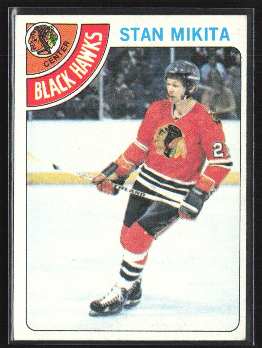 Stan Mikita 1978 Topps #75 Chicago Blackhawks